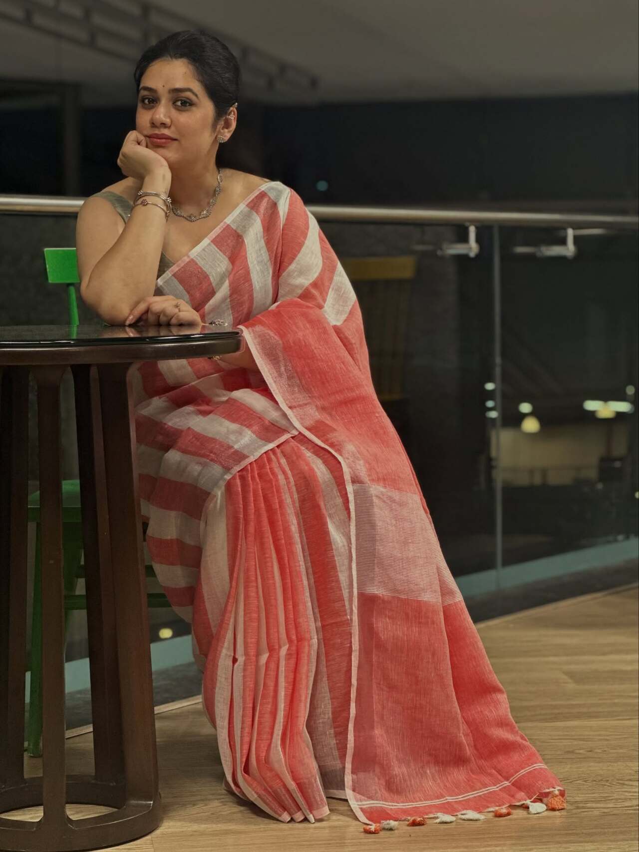 <p>In Bollywood, Girija features alongside Aamir Khan in Taare Zameen Par and with SRK in Jawan. She was last seen in Inspector Zende, essaying Manoj Bajpayee`s wife`s role.</p>